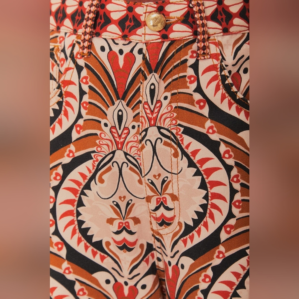 FARM Rio PINEAPPLE JEWEL PRINT PANTS - Picture 4 of 5